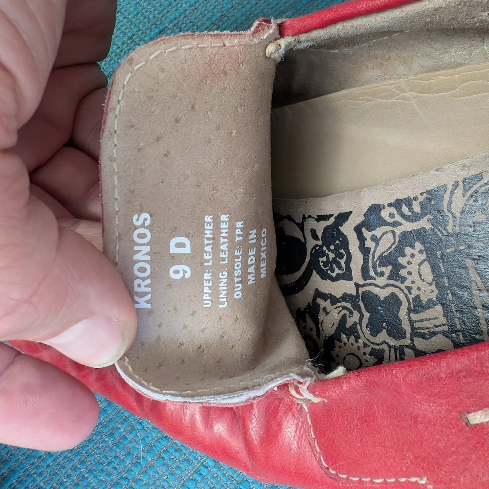 Steve Madden Red/Pink Loafers
